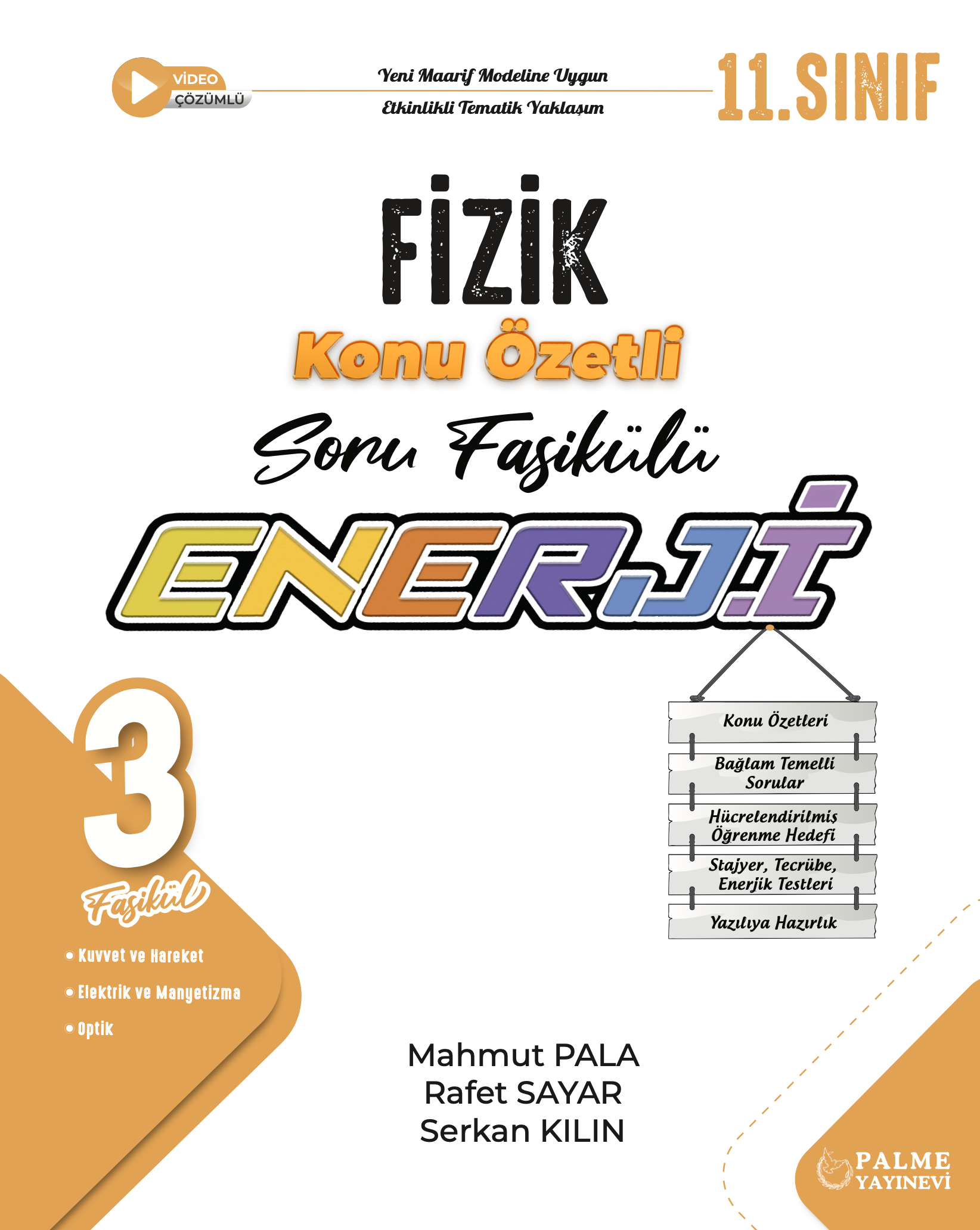 11. Sınıf Enerji Fizik Konu Özetli Soru Fasikülleri kapak görseli